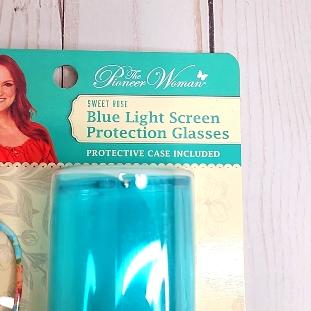 THE PIONEER WOMEN | SWEET ROSE BLUE LIGHT GLASS